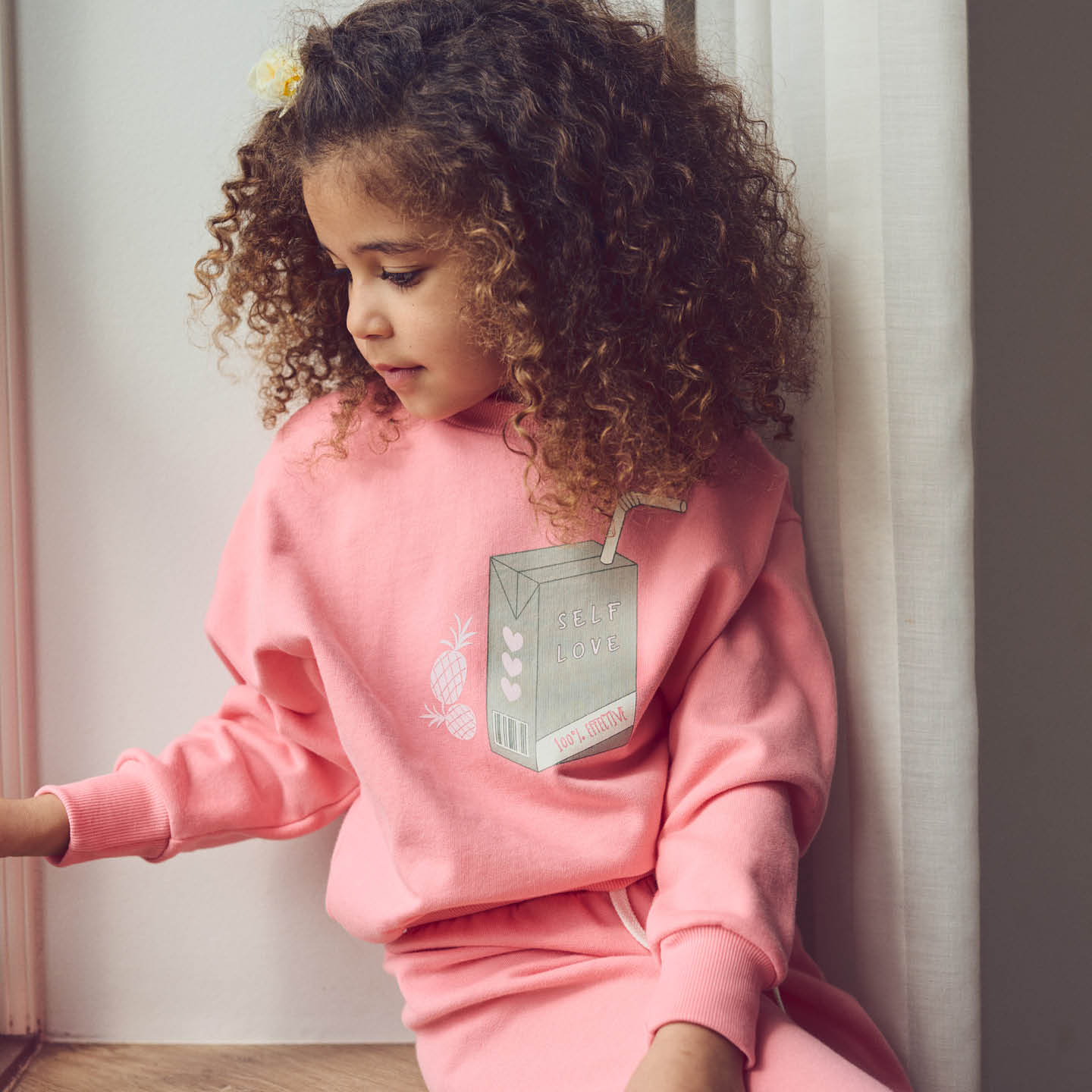 Self Love Pink Sweatshirt