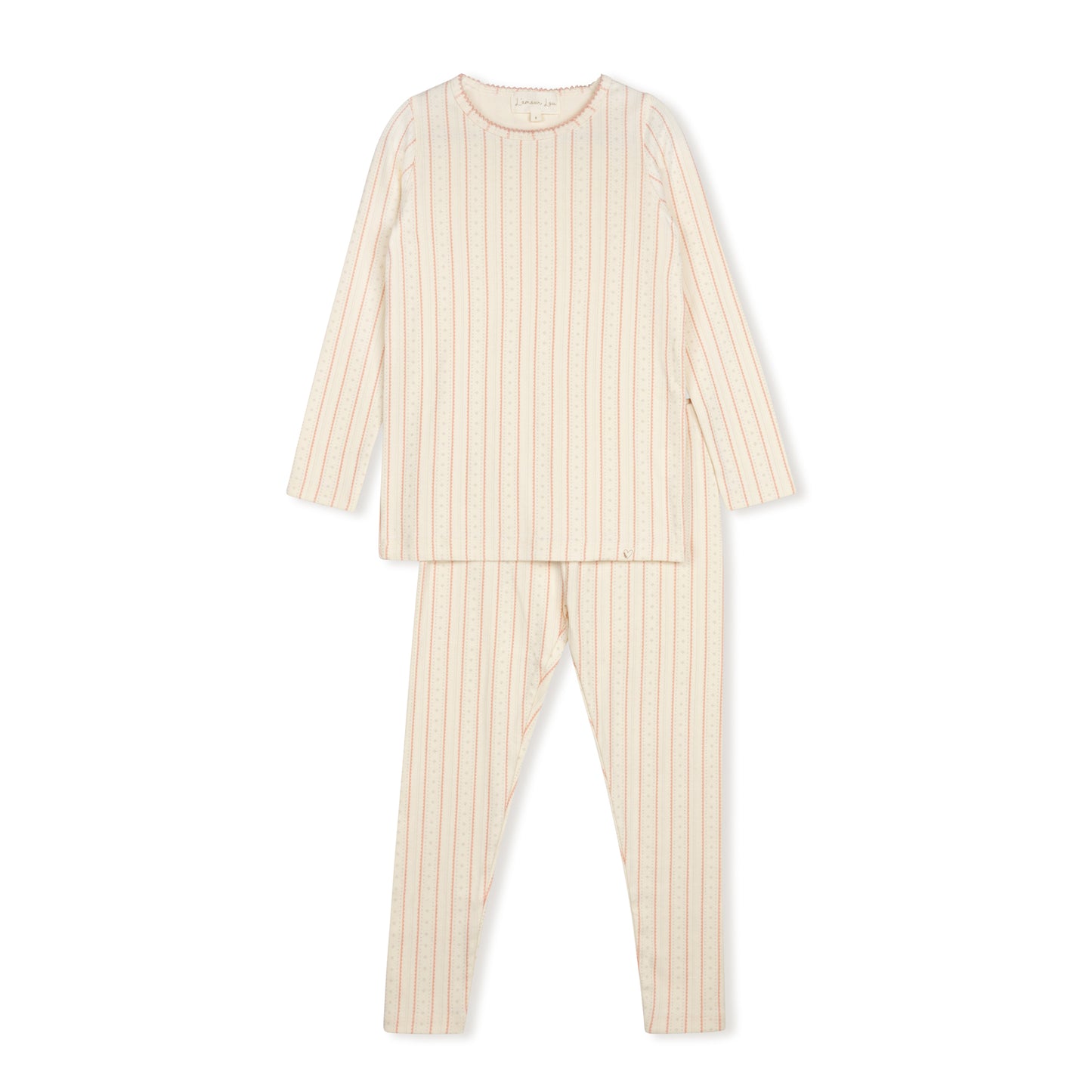 Rose Scallop Pajama