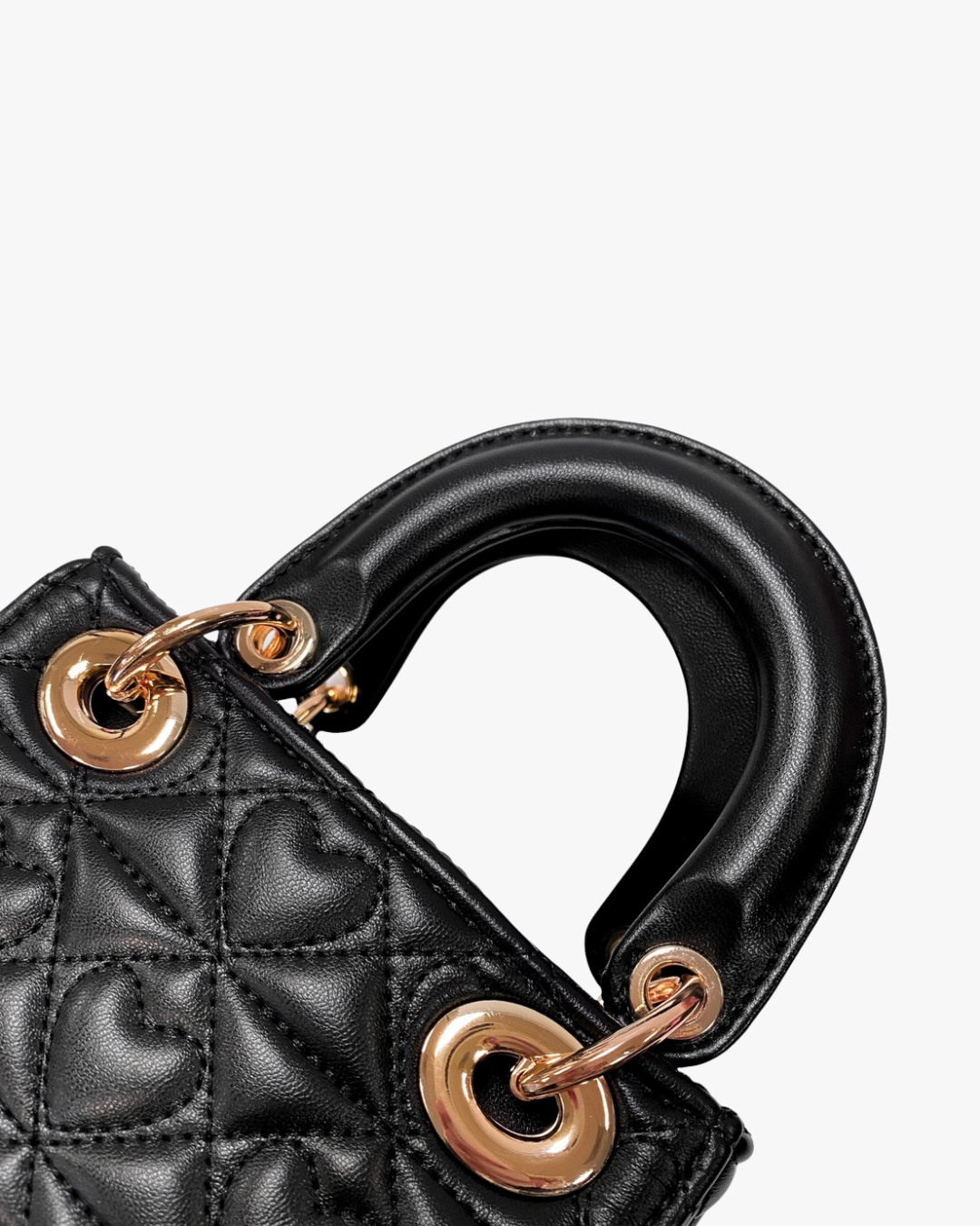 Heart-Quilted Bag