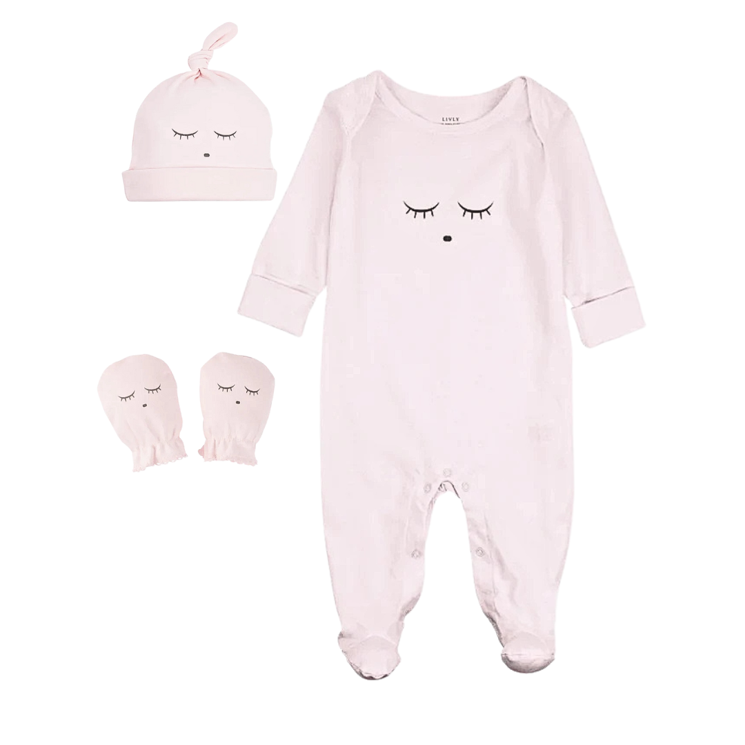 Pink Sleeping Cutie Cover Footie