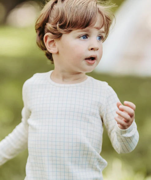 Blue Plaid Pajama