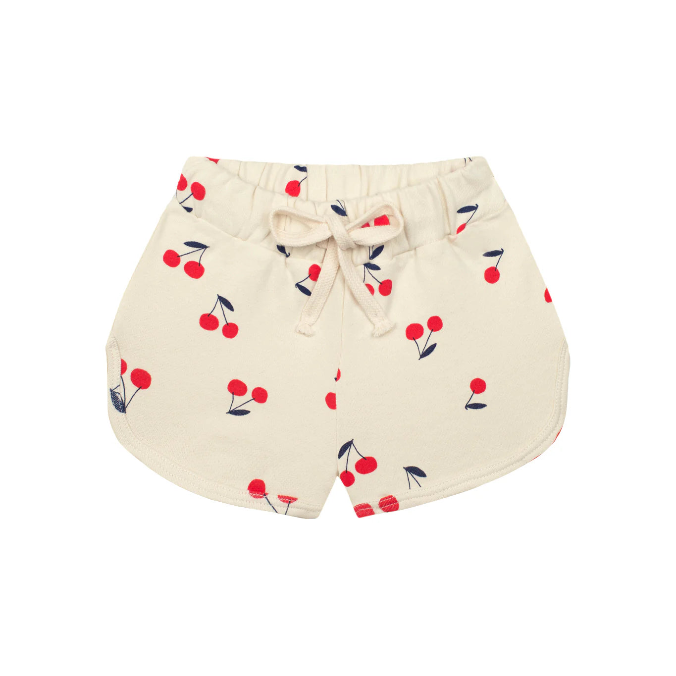 Cherry Print 3 PLY Sweatshirt & Short Set
