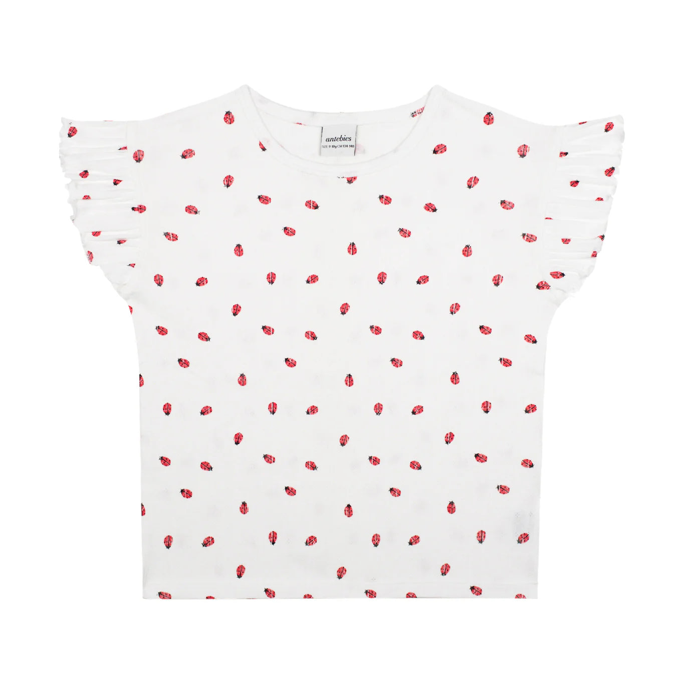Ladybug Ruffled Short Pyjama