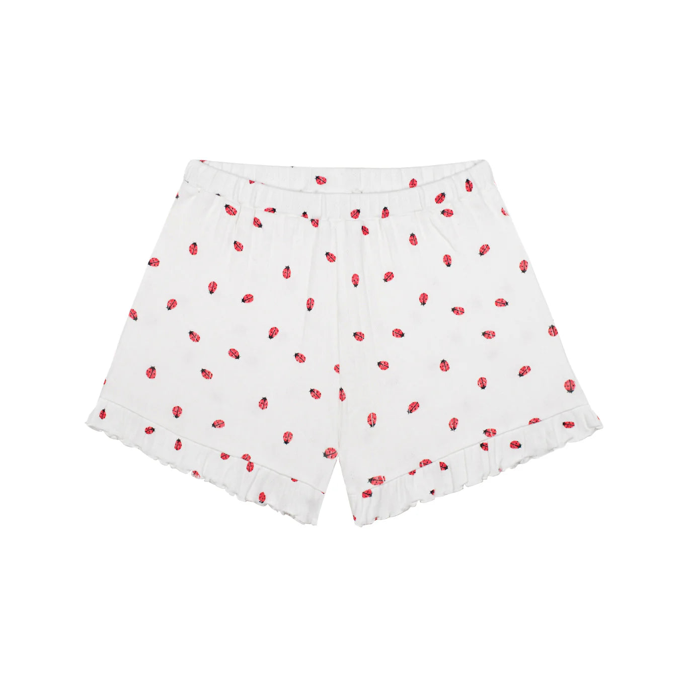 Ladybug Ruffled Short Pyjama