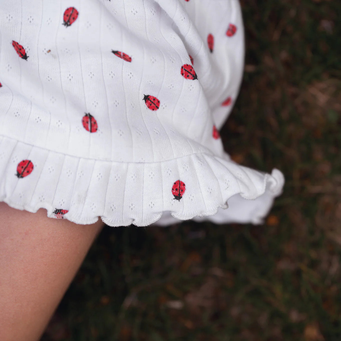 Ladybug Ruffled Short Pyjama