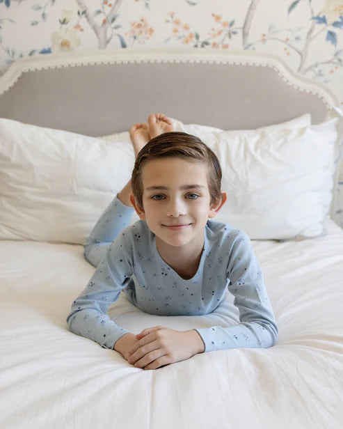 2 Piece Boys "My Brightest Star" 100% Cotton V-Neck Pajama set