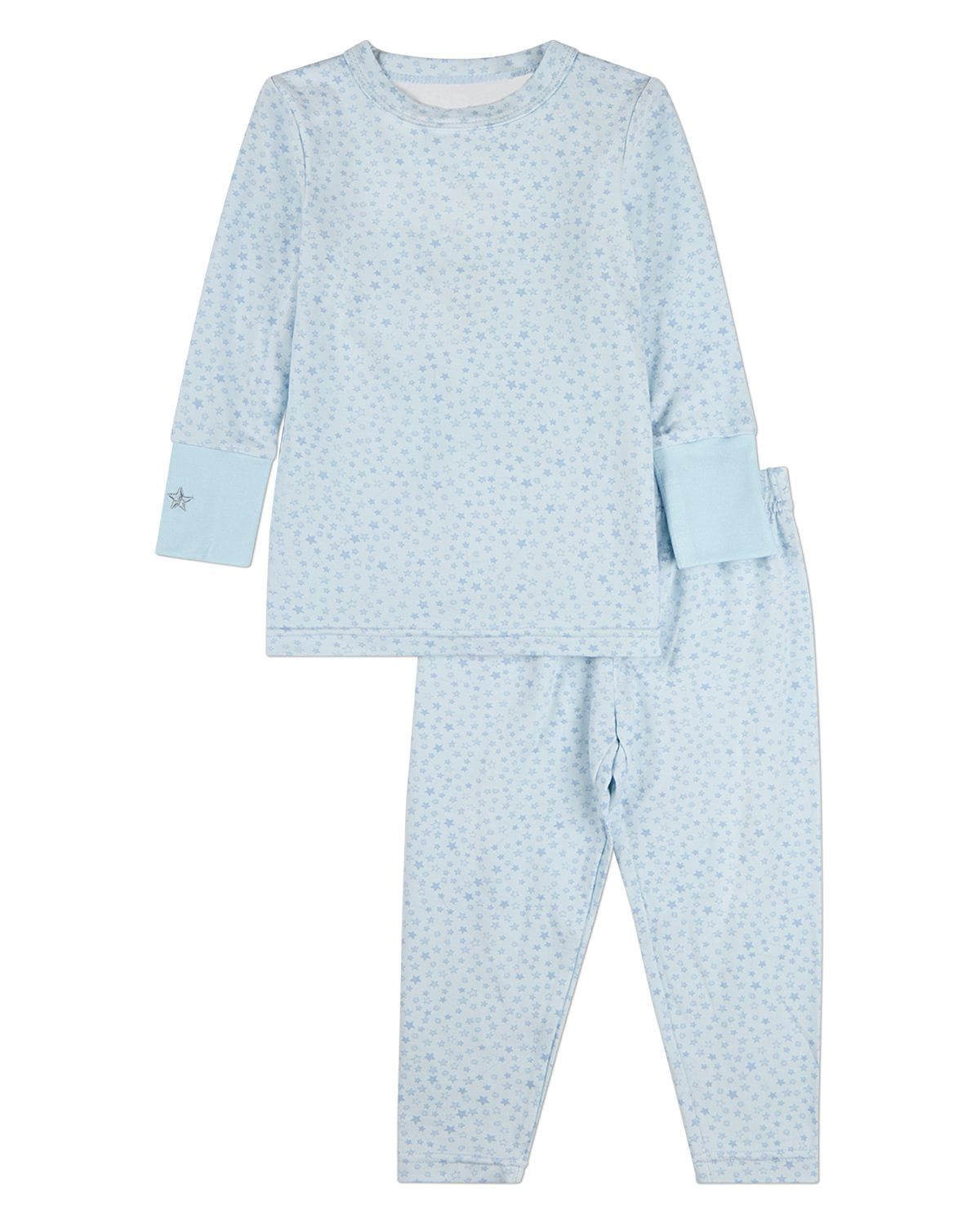 Blue Constellation In The Sky Long Sleeve Pajama Set