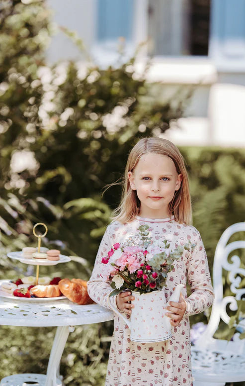 Wine Tea Party Nightgown