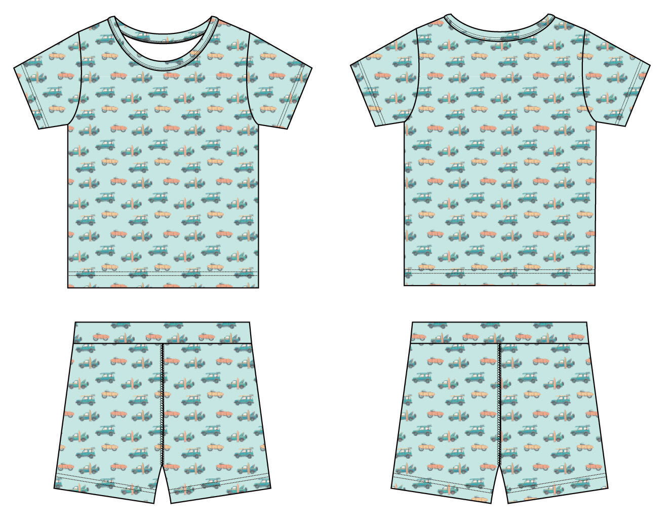 Summer PJ - Check The Surf