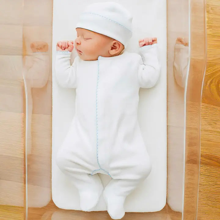 Solid Essentials White Footie