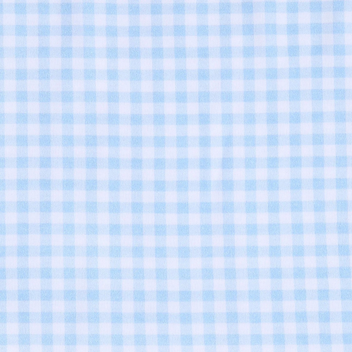 Mini Checks Long Pajamas Blue