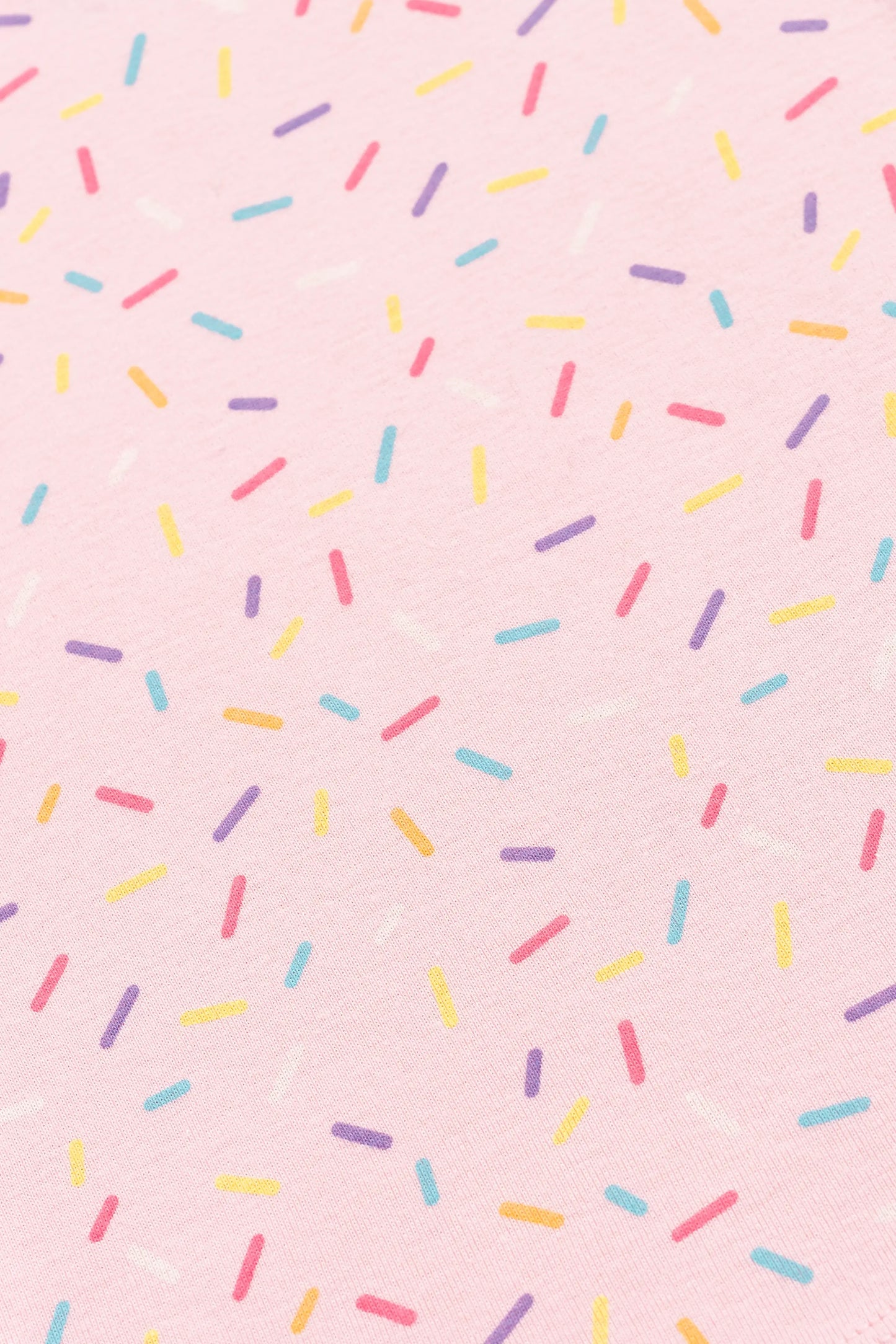 Two-Piece Shorty Toddler Pajama Set_Colorful Sprinkles | Girl