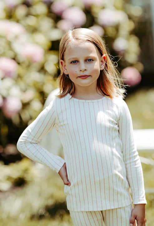 Rose Scallop Pajama