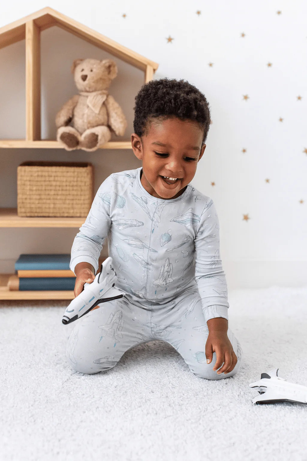 Up and Away Pajama Set