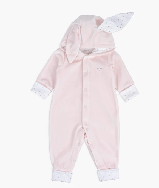 Pink Bunny Overall