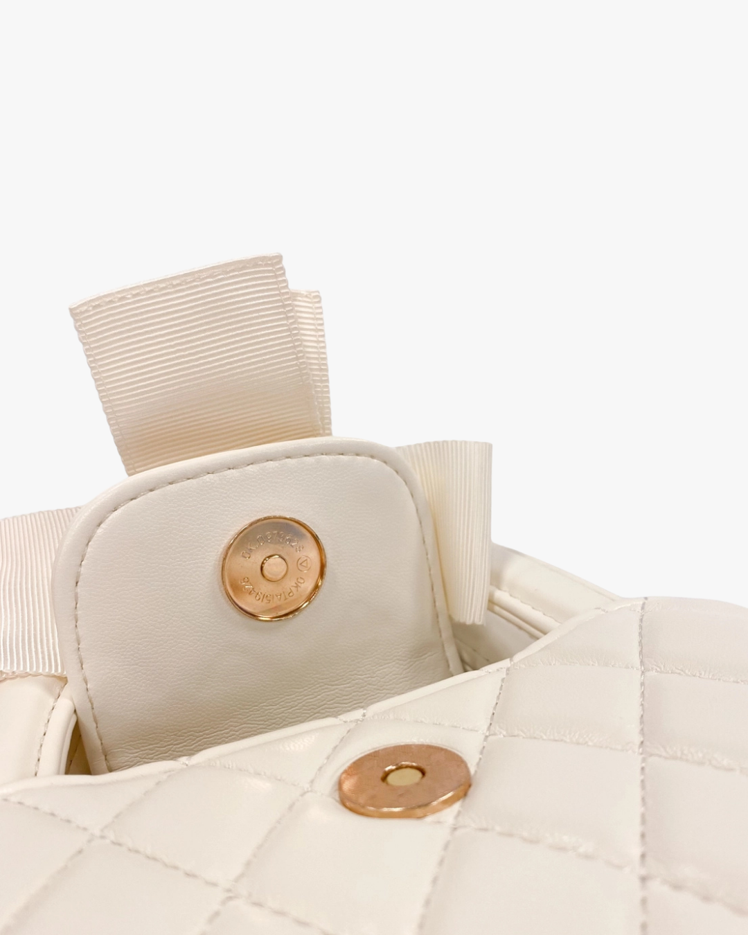 Floral Applique Quilted Bag