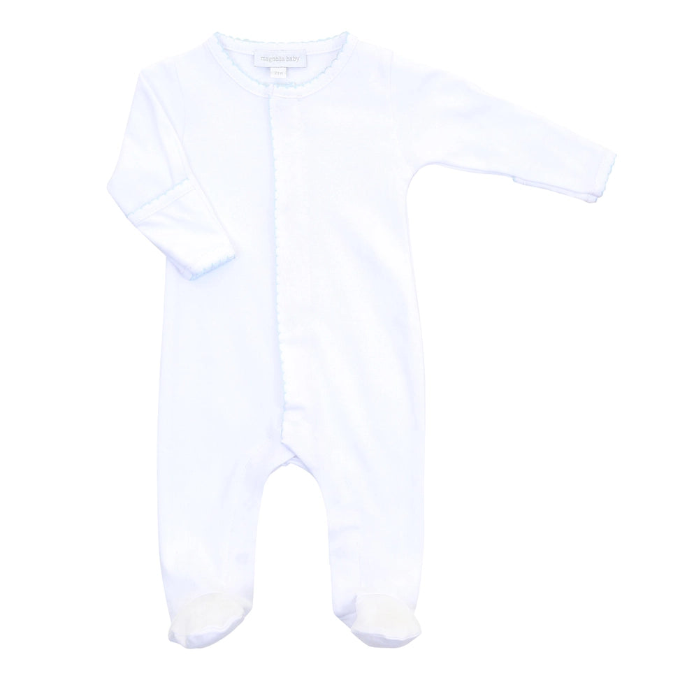Solid Essentials White Footie