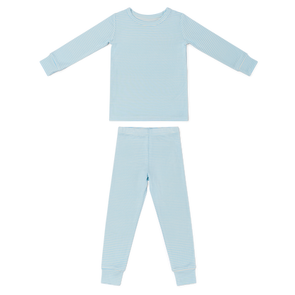 Seaside Stripe Toddler Long Sleeve Pajama Set