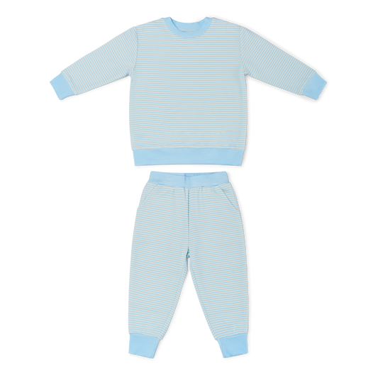 Seaside Stripe Lounger Sweatsuit