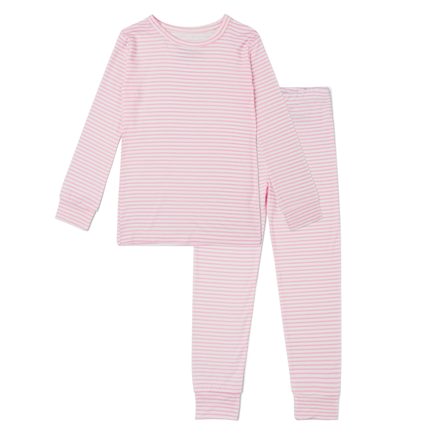 Ballet Stripe Long Sleeve Pajama Set