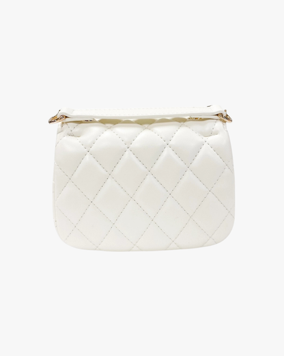 Floral Decor Quilted Purse