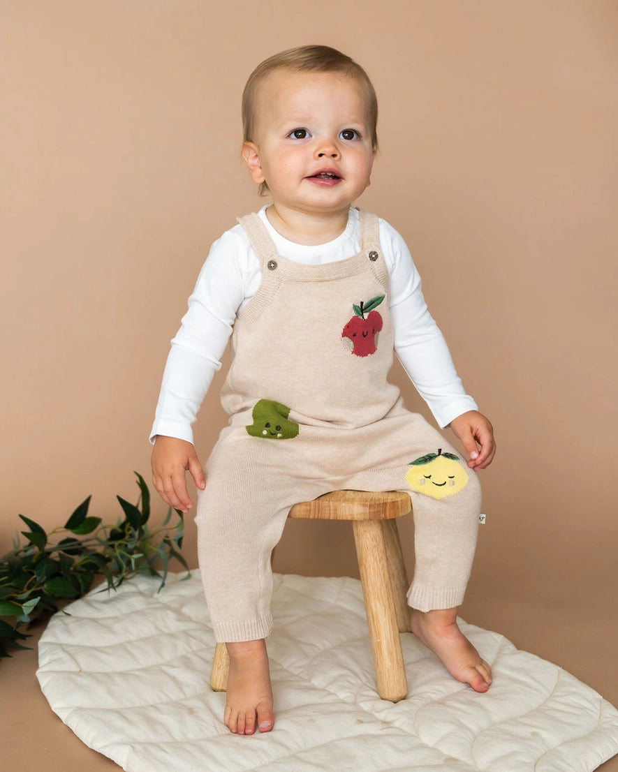 Happy Fruits Baby Bodysuit Set