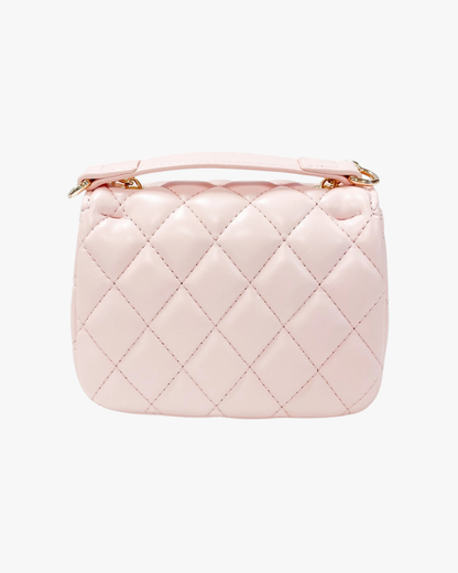 Floral Decor Quilted Purse