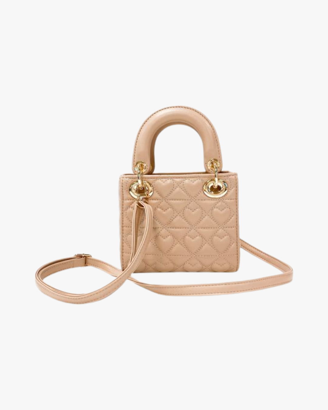 Heart-Quilted Bag