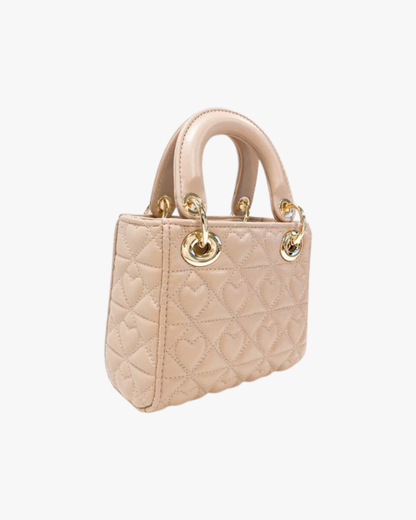 Heart-Quilted Bag