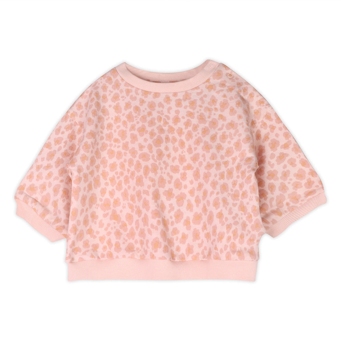 Leopard Baby Sweatshirt & Jogger Set