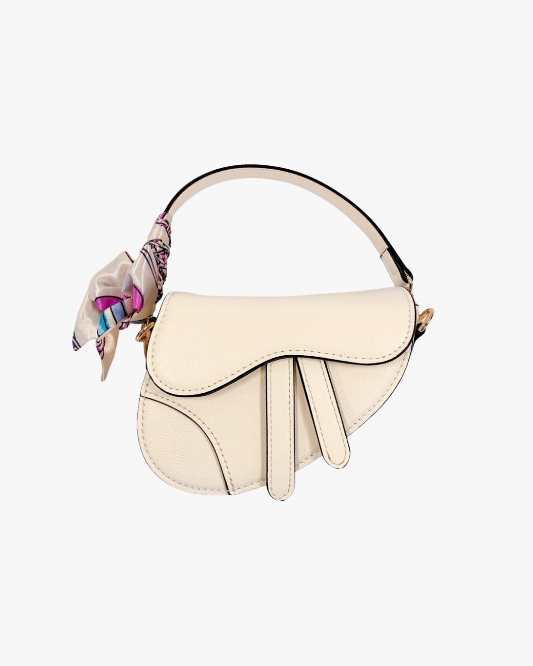 Saddle Purse with Scarf
