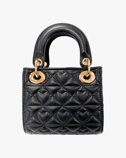 Heart-Quilted Bag