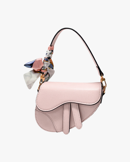 Saddle Purse with Scarf