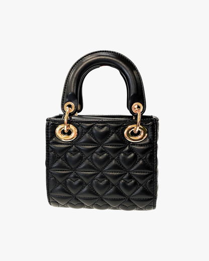 Heart-Quilted Bag