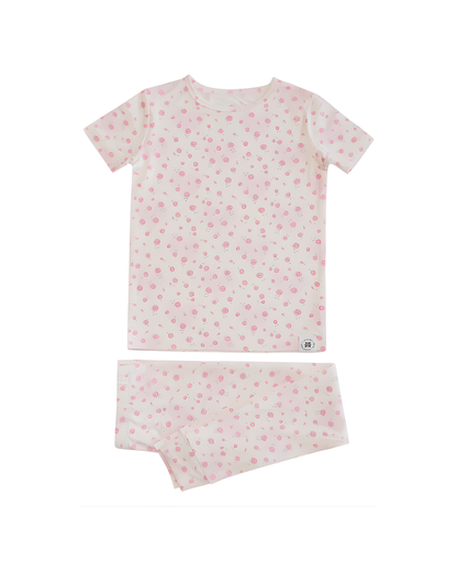 Double Love Short Sleeve Pajama Set