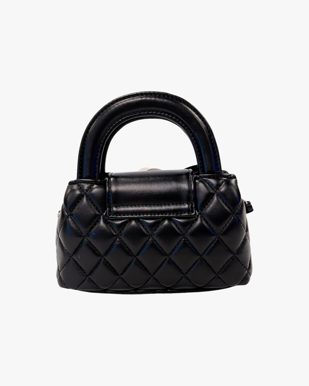 Floral Applique Quilted Bag