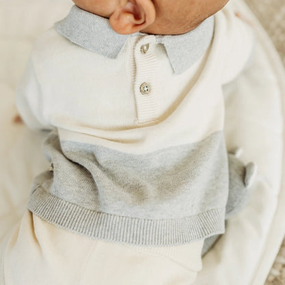 Cuddly Bear Applique Sweater & Pant Set