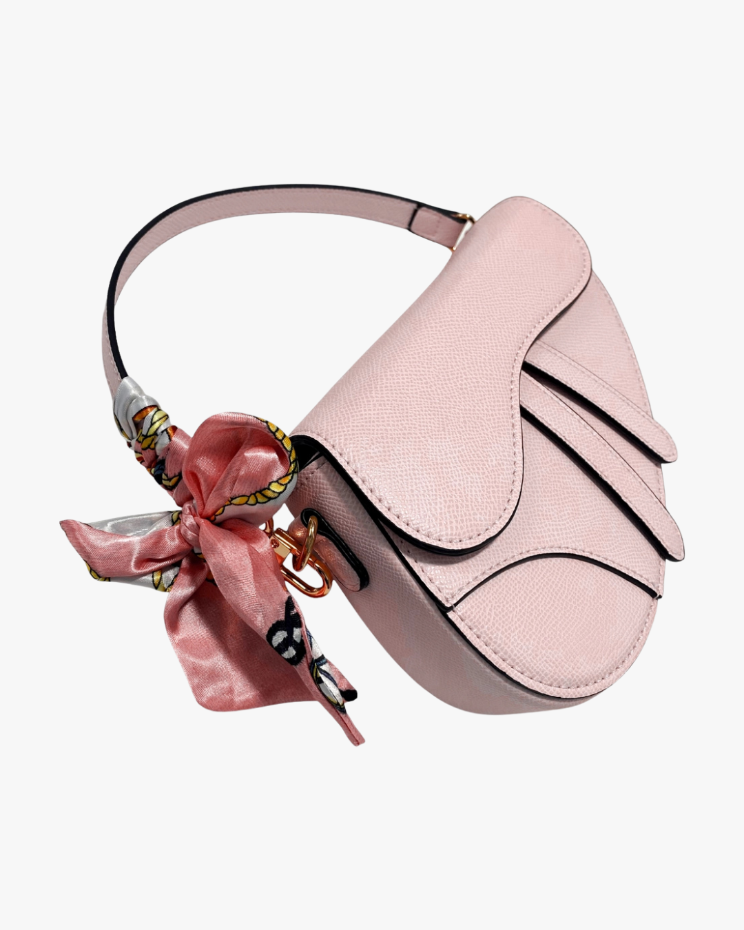 Saddle Purse with Scarf