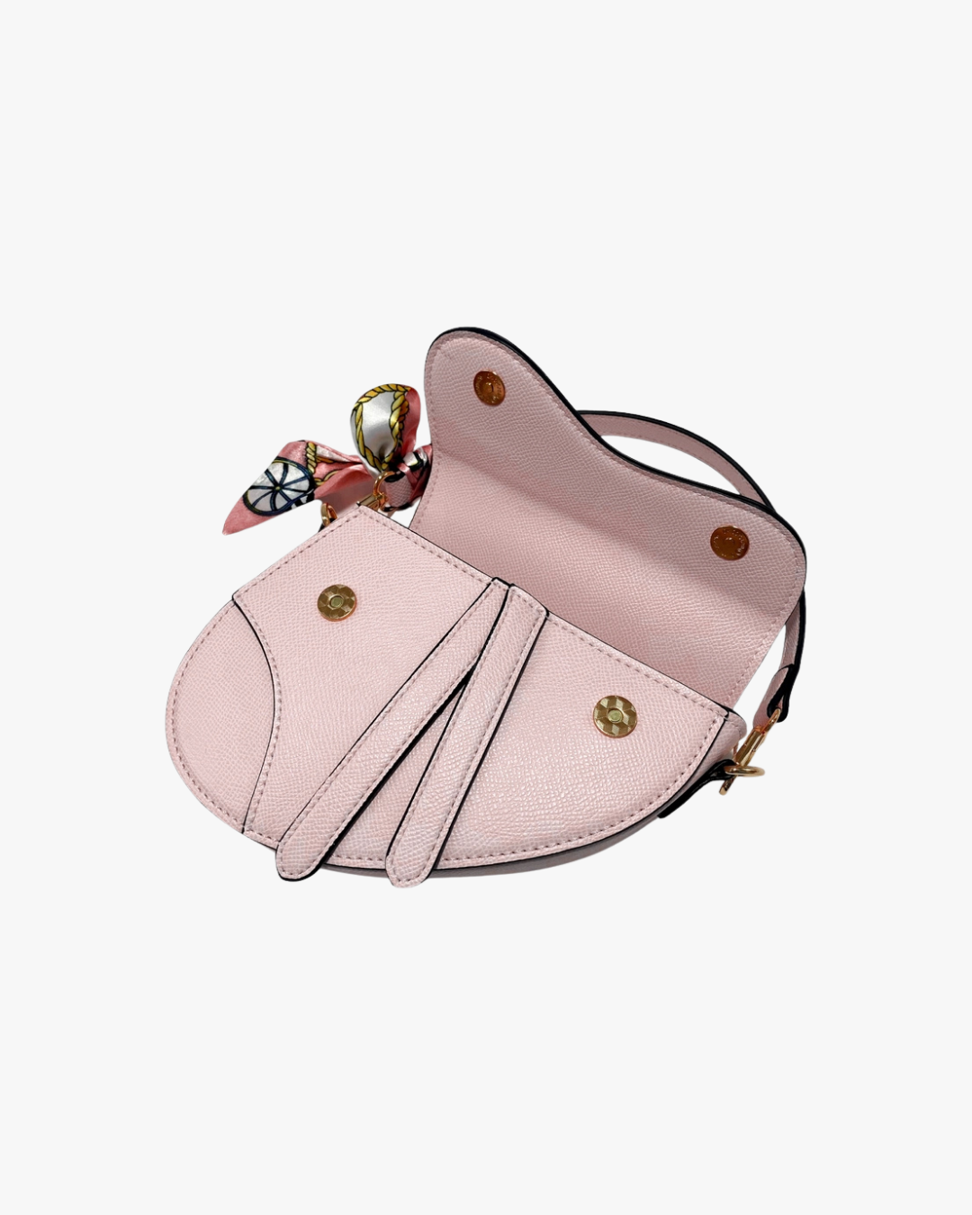 Saddle Purse with Scarf