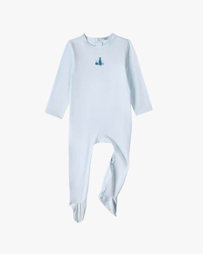 Blue Waddling Ducks Footie