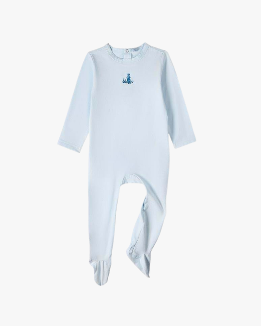 Blue Waddling Ducks Footie