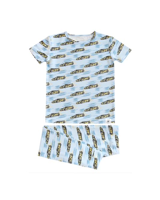 Rev Your Engines Short Sleeve Pajama Set