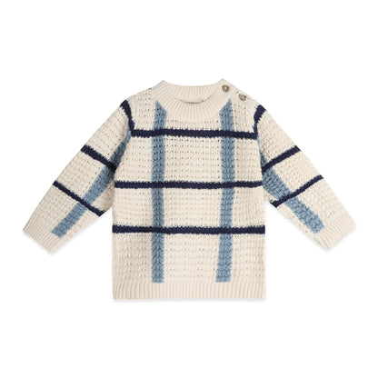 Henry Stripe Knit Baby Pullover & Pant Set