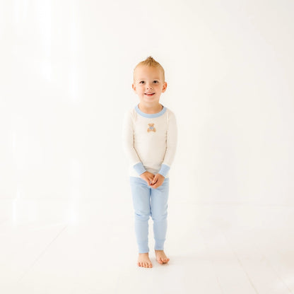 Sky Bear Hugs Long Sleeve Pajama Set