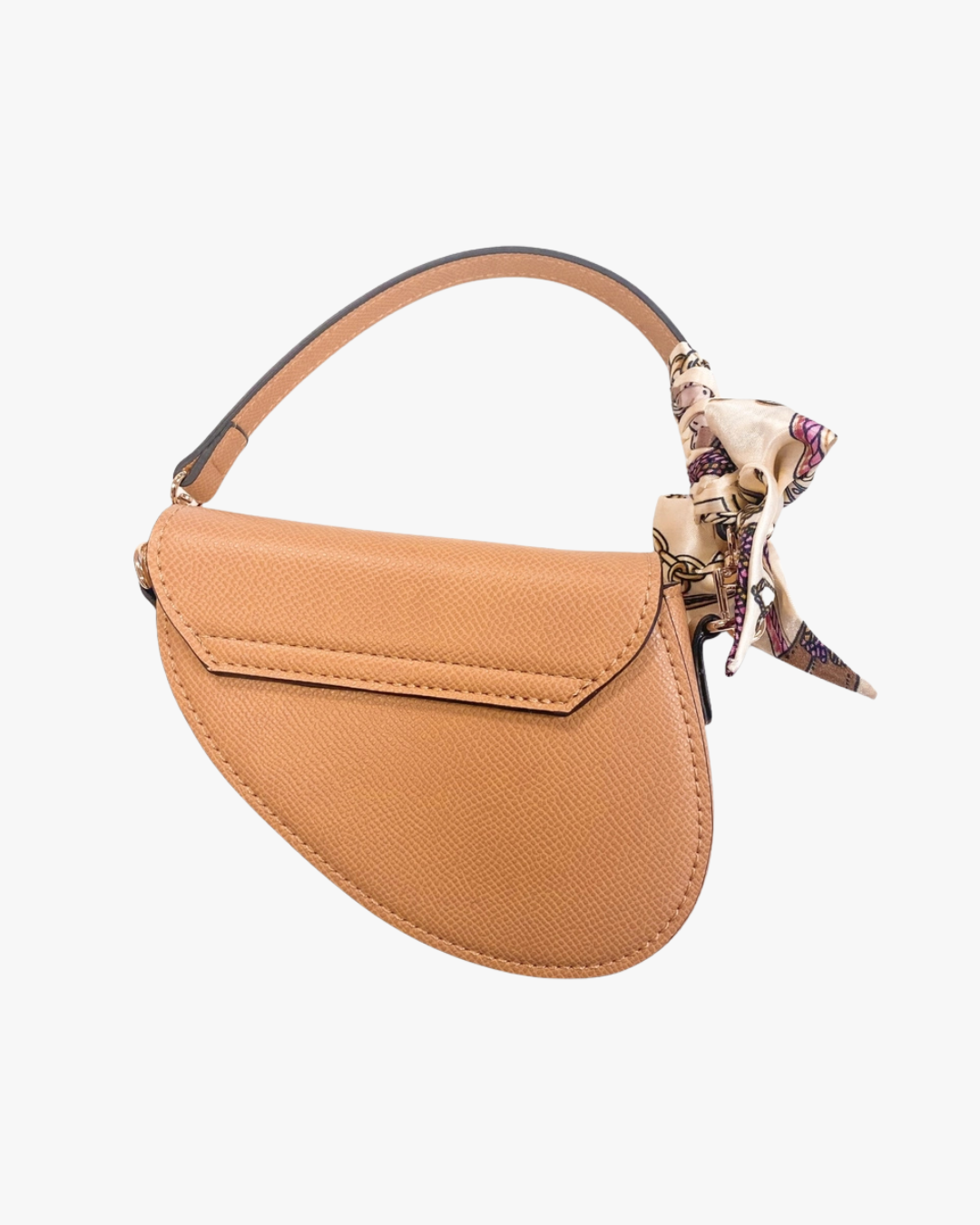 Saddle Purse with Scarf