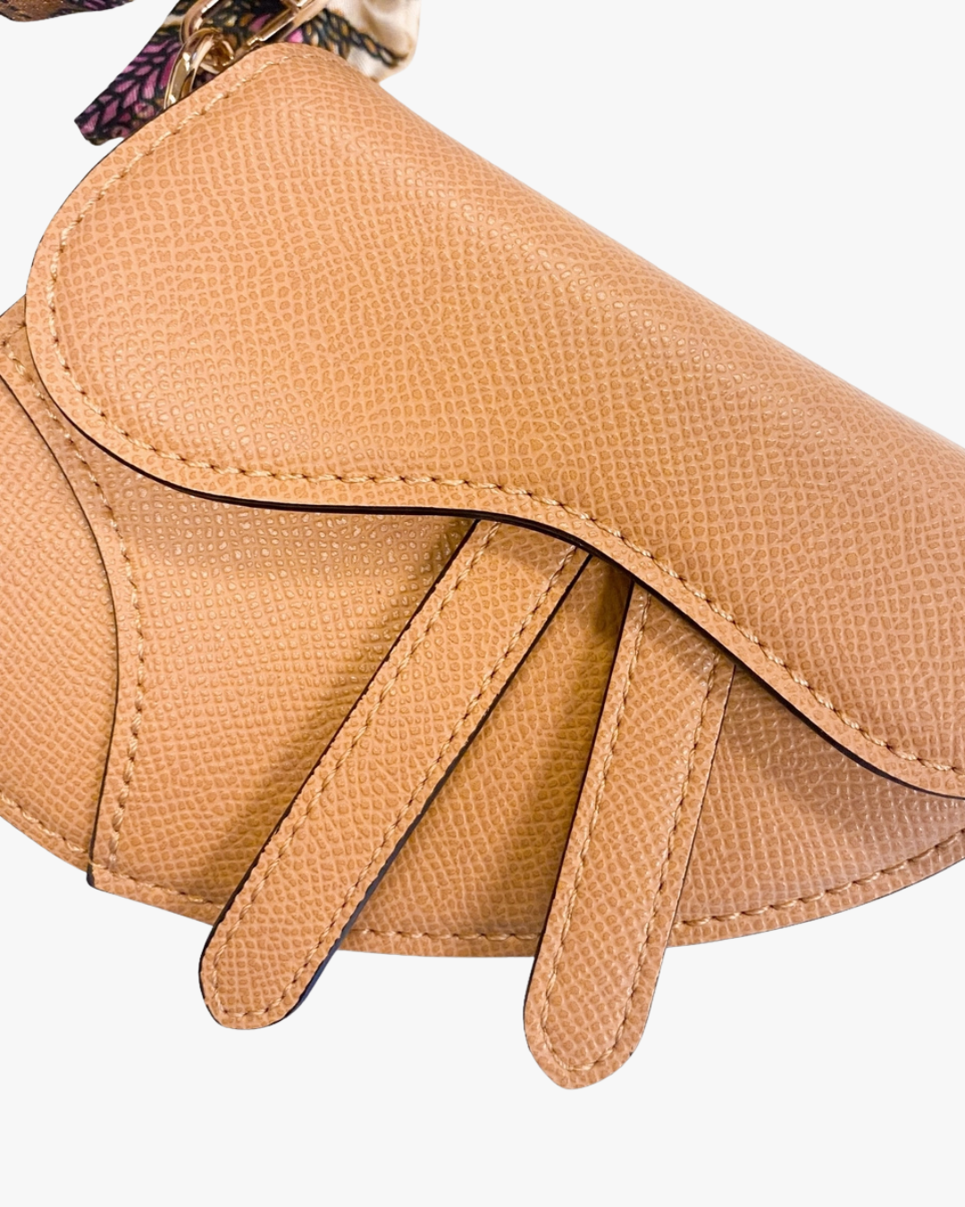 Saddle Purse with Scarf