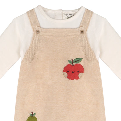 Happy Fruits Baby Bodysuit Set