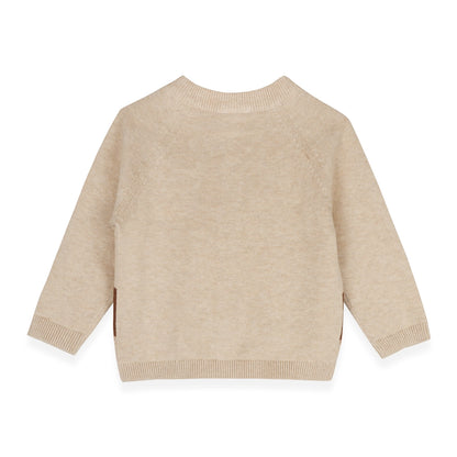 Horse Jacquard Cardigan and Pants Set