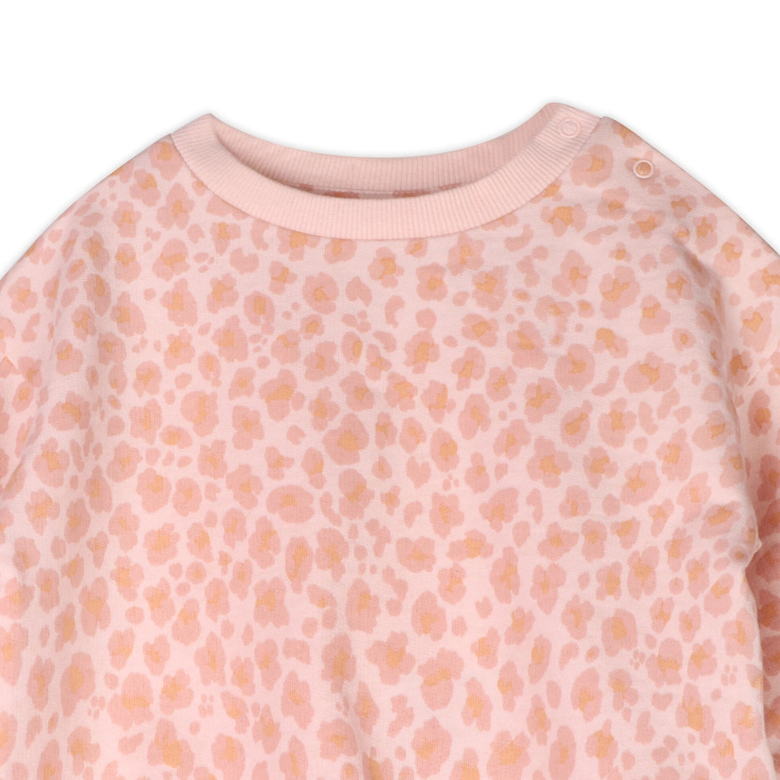 Leopard Baby Sweatshirt & Jogger Set