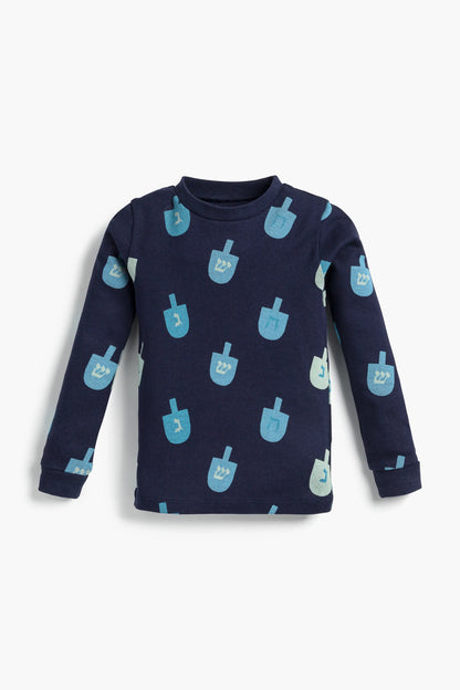 Hanukkah Dreidels Two-Piece Pajamas